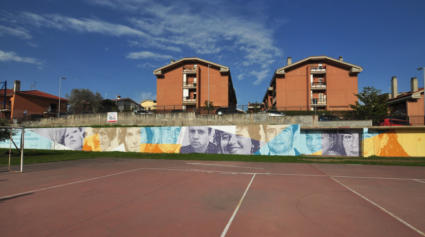 I Castelli Romani ricordano le vittime di mafia con la street art