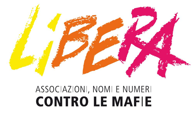 Libera logo bianco